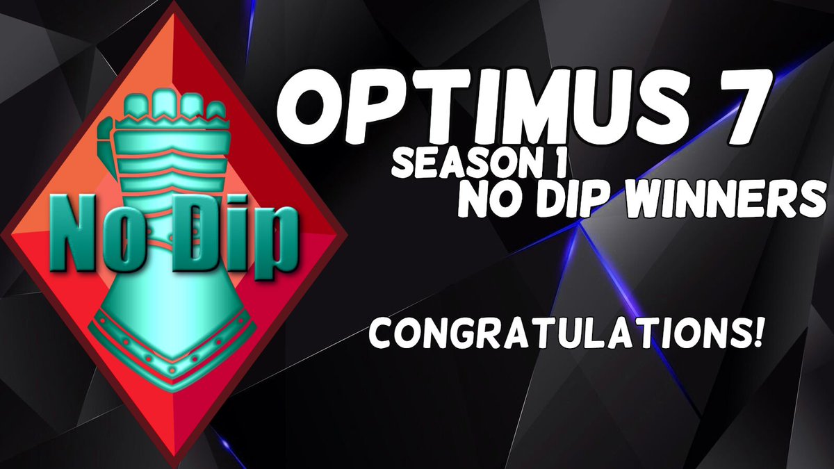 Congrats Optimus 7!