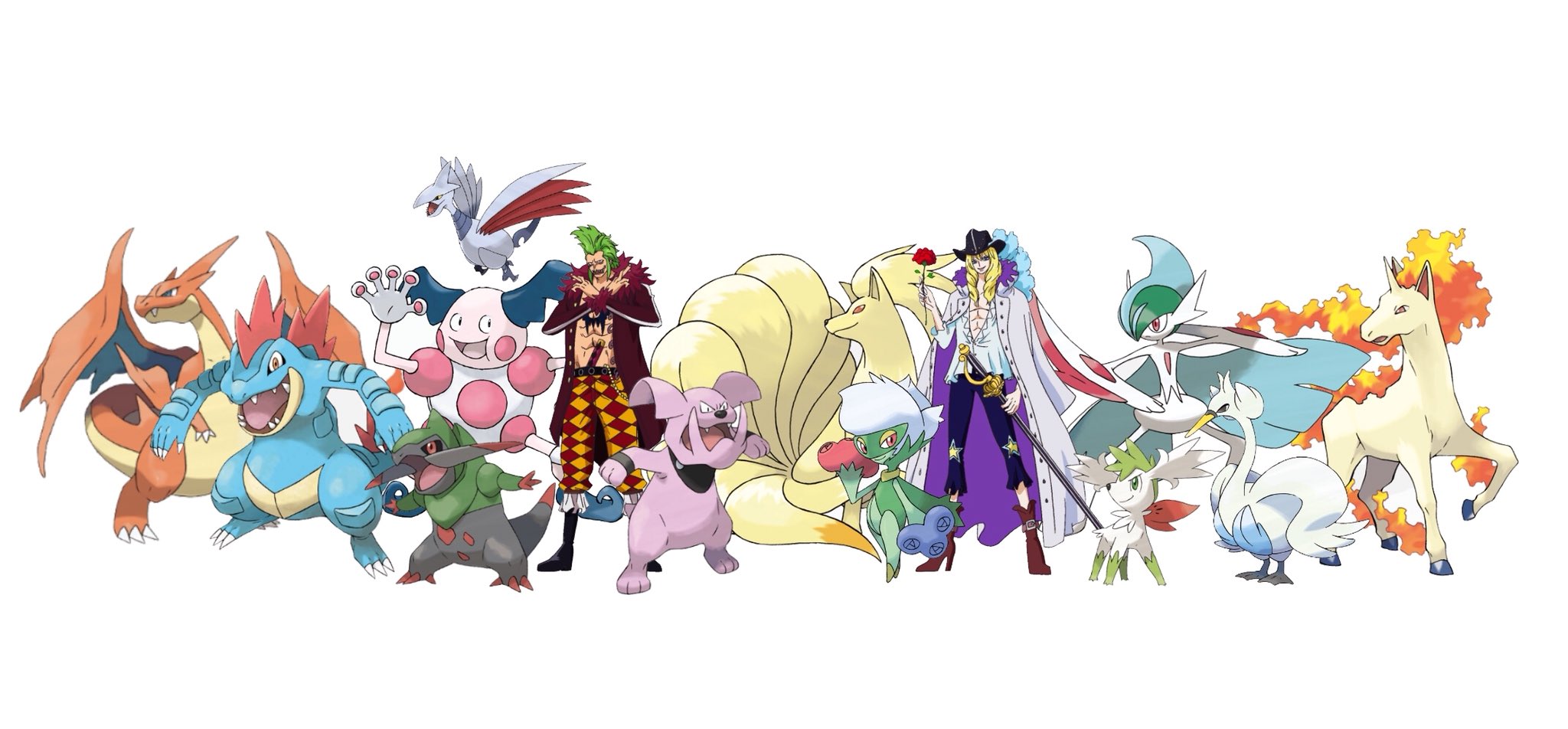 ワンピ離れし始めてるまーがれっと 手持ちポケモン考えるのって楽しいよね シリーズ連投失礼します