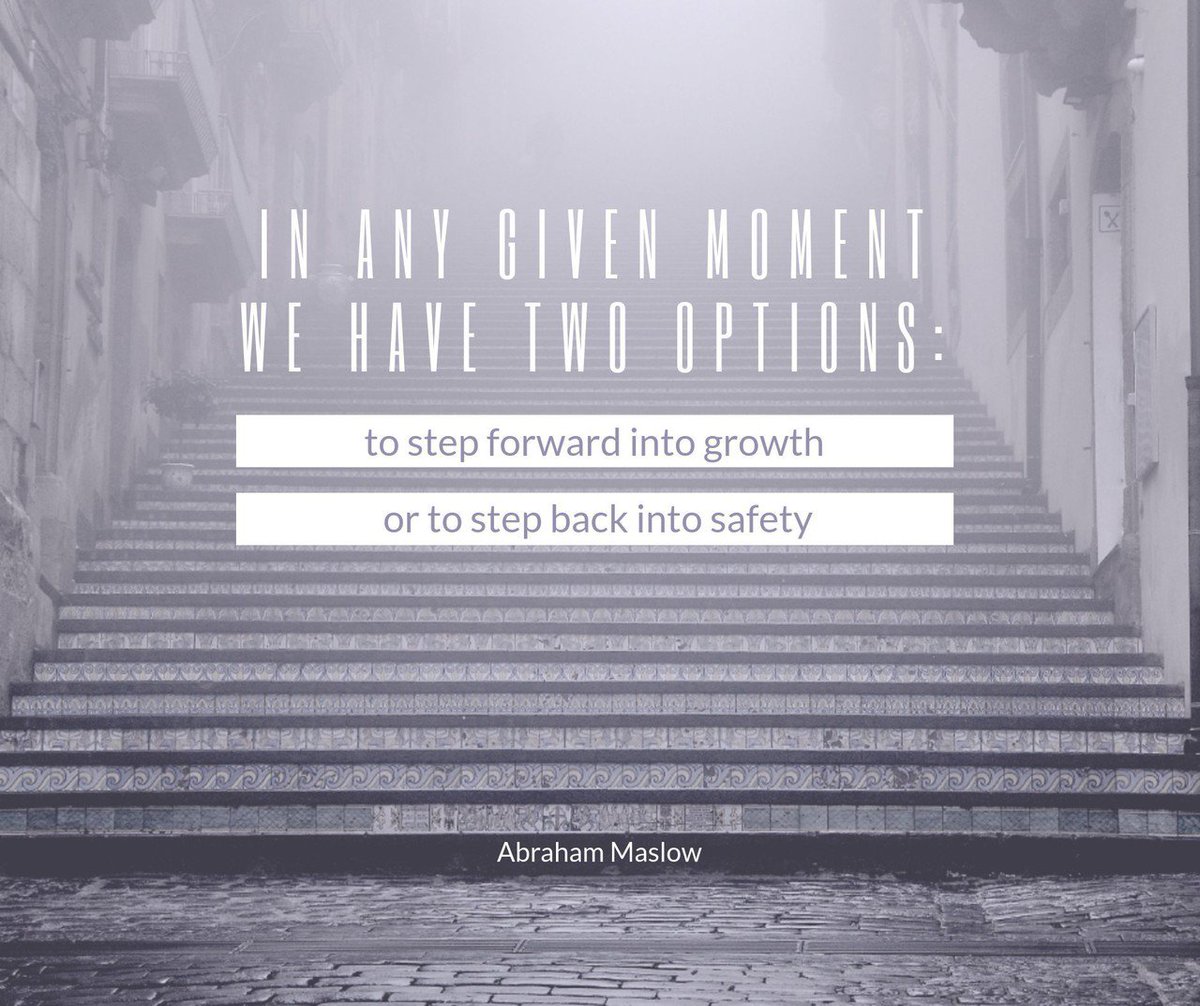 Dare to go forward.