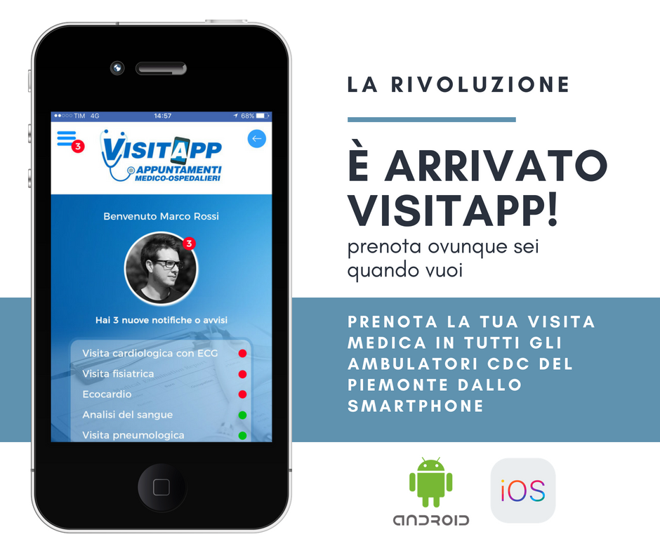VisitApp_biz's tweet photo. Pochi passaggi sullo #smartphone, tra un appuntamento di lavoro e l'altro, e la prenotazione è fatta: con #VisitApp trovi senza fatica lo specialista che cerchi in tutto il Piemonte
https://t.co/pBlrphOKqL https://t.co/fXK76VsriJ