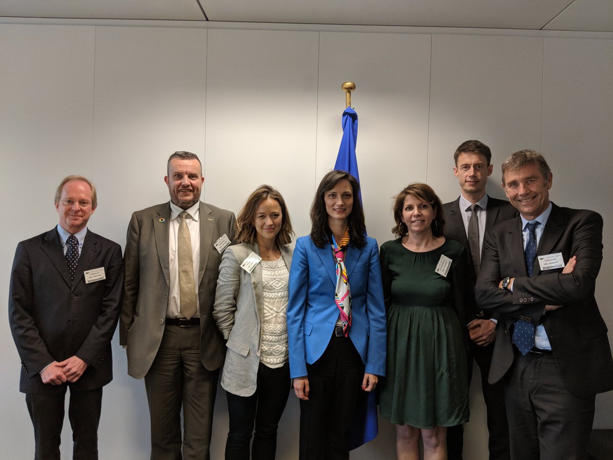 fedepoggi's tweet photo. Thanks to Commissioner @GabrielMariya for the good meeting with a representative of @MVNO_Europe including @FASTWEB . #NetCompetition must be protected in mobile communication markets, to enable innovation and consumer benefits. @lisadf https://t.co/ztTwVZ4TiL