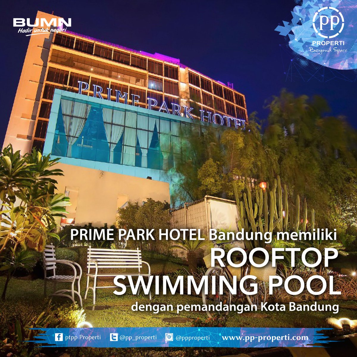 Pt Pp Properti Tbk Twitter Prime Park Hotel