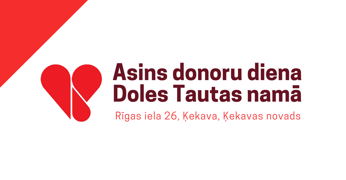 Kekavas_novads's tweet photo. Ķekavas novada pašvaldība aicina iedzīvotājus vairot labos darbus un ziedot asinis @AsinsDonori izbraukuma laikā Ķekavā, Doles Tautas namā, 6. jūnijā plkst. 10.00-14.00. Vairāk lasi; https://t.co/hKIXnf8bhy https://t.co/Y33soX8srv