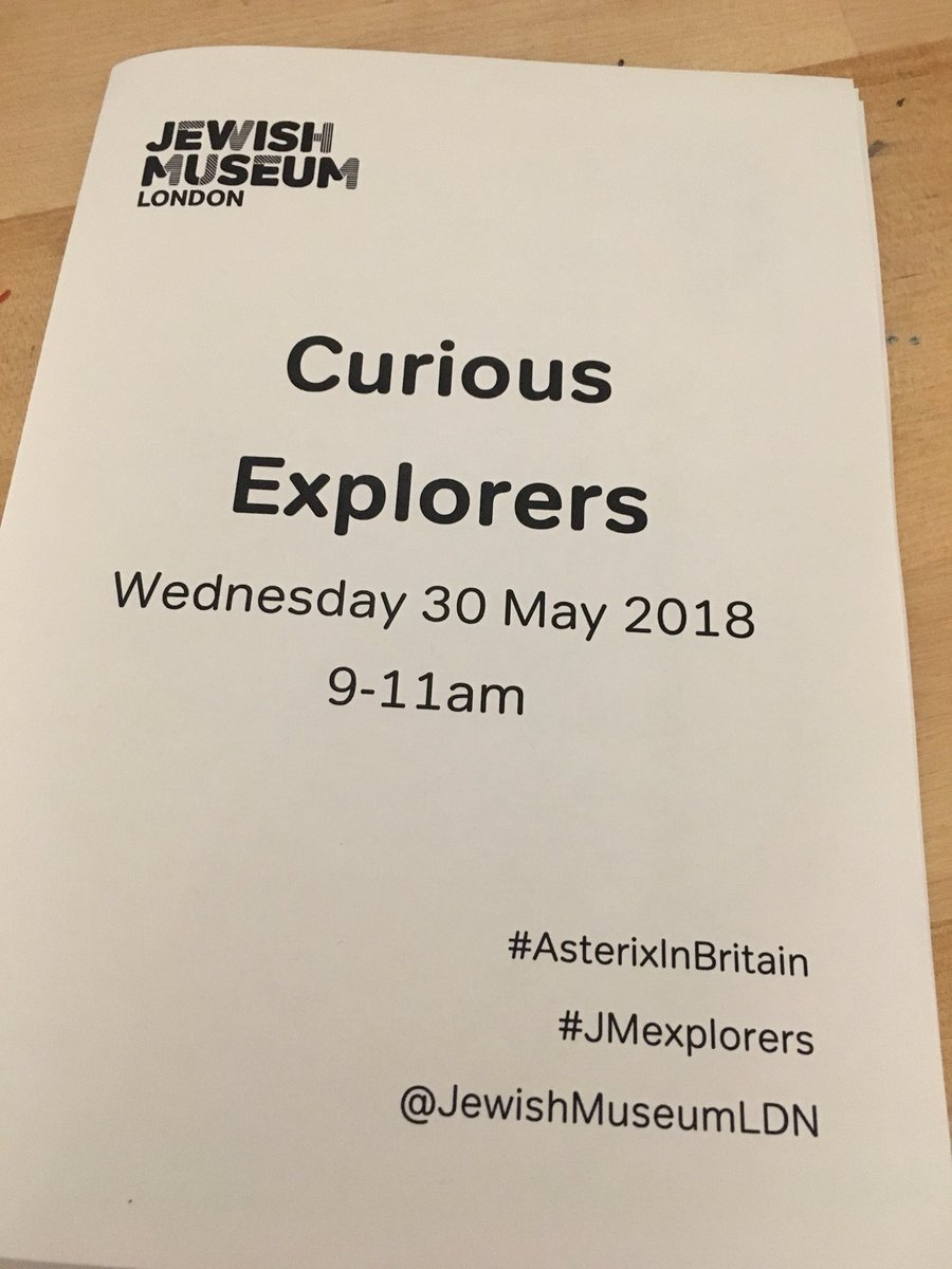 AutisminMuseums's tweet photo. Worth getting here early for #CuriousExplorers @JewishMuseumLDN lots to do! #free #JMExplorers #autisminmuseums #earlyopening https://t.co/Df6QJdcBK5