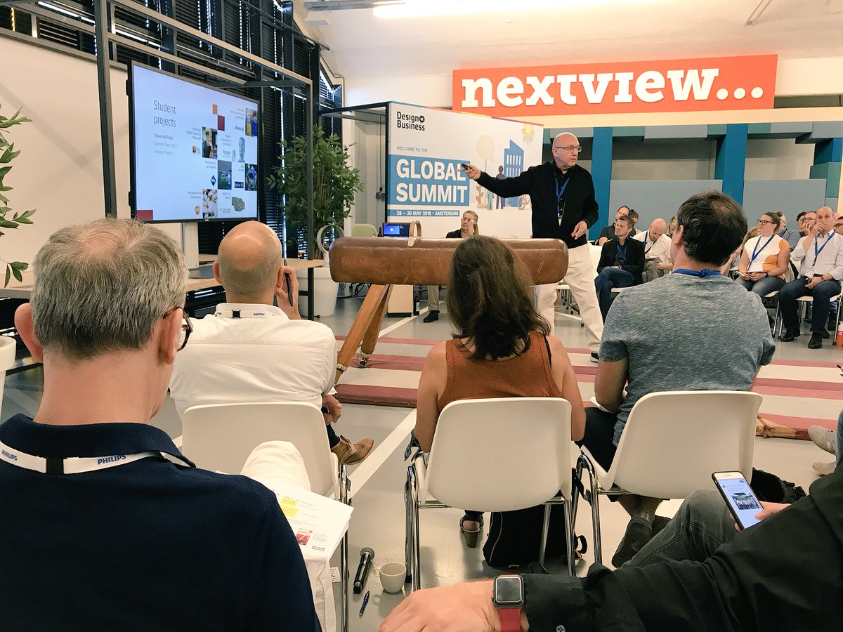 JDorbic's tweet image. “#Multilateralism is what we are/do in #designthinking @HPI_DSchool Ulrich Weinberg @meutenbeute at #DatB18 @DesignAtBiz @Philips @DT_Center #Amsterdam