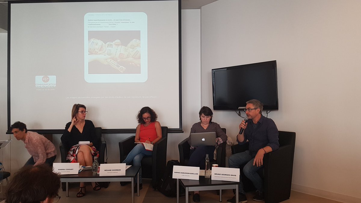 ComWBorders's tweet photo. Intervention de @BrunoGDavid de @ComWBorders au colloque @_sp_im "Analyses croisées des diverses stratégies et outil de régulation du blanchiment d image" avec Sophie Dubuisson-Quellier @CNRS Mégane Ghorbani de @foodwatch_fr et SandraCossart de @Asso_Sherpa #ColloqueSPIM https://t.co/SmgJsLhEQW