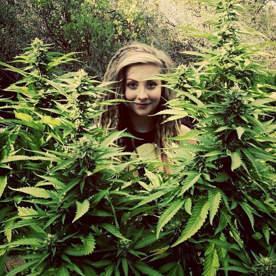 фото марихуаны с девушкой