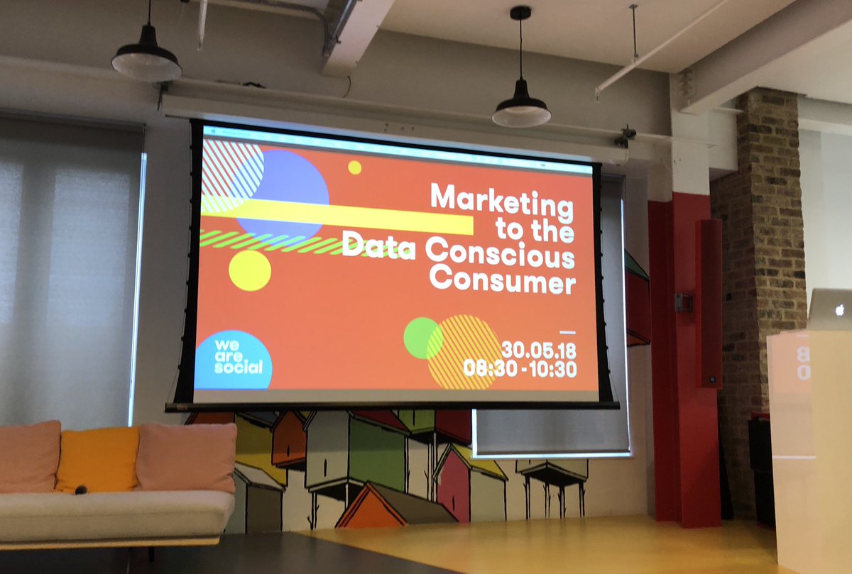 ThomasCookMedia's tweet photo. Kicking off the #DataConscious briefing talking about how brands use data and if consumers are aware of it. @wearesocial @Bsaholland https://t.co/VA7dQ4R0NK