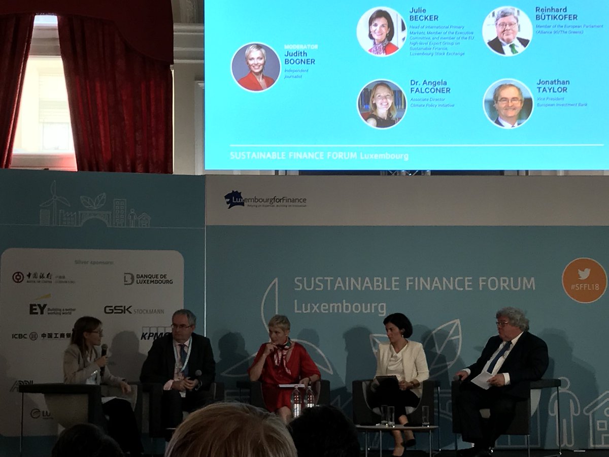 #SFFL18 <a href="/AngelaFalconer/">Angela Falconer</a> “Global Innovation Lab for Climate Finance mobilized &gt; $1bn climate finance innovation