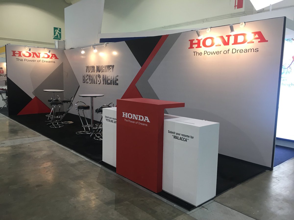 radiusworld's tweet photo. Honda @ MCTF 2018 – Malaysia Career &amp; Training Fair 2018, Mid Valley Exhibition Center(MVEC) from10 &amp; 11 February 2018
#Honda #Asia #singapore #sg #Themepark #carnivals #festival #parade #waterparks #adventure #Radius #RadiusGroup  #events #design #บริษัท #ทำเอ็กซิบิชั่น #แสดง https://t.co/RYeD6fEWVt