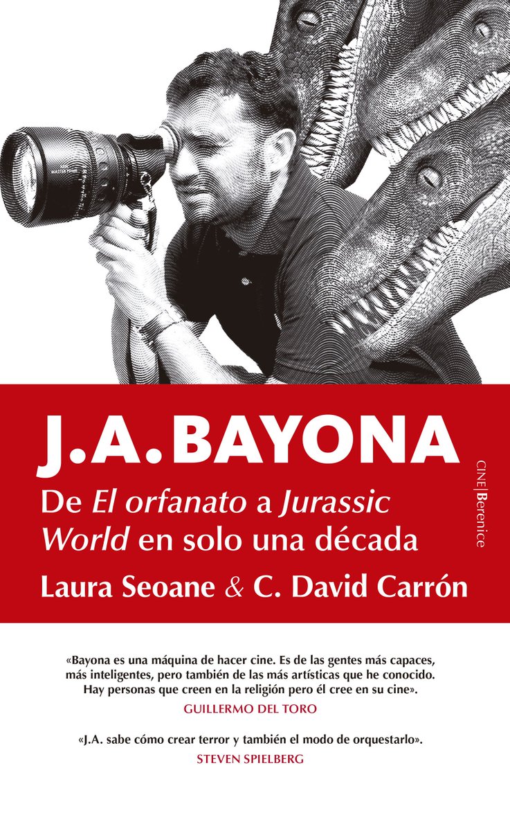 thecinebcn's tweet photo. Más Novedades. Más Libros. 

La obra que habla de la maestría de @FilmBayona y de su cine. Disponible ya en @thecinebcn. #berenice #JurassicWorldFallenKingdom https://t.co/JJTlocRW0z