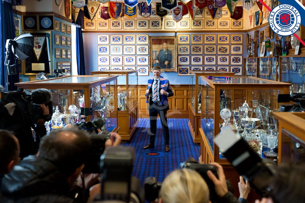   Happy Birthday to our manager, Steven Gerrard! 