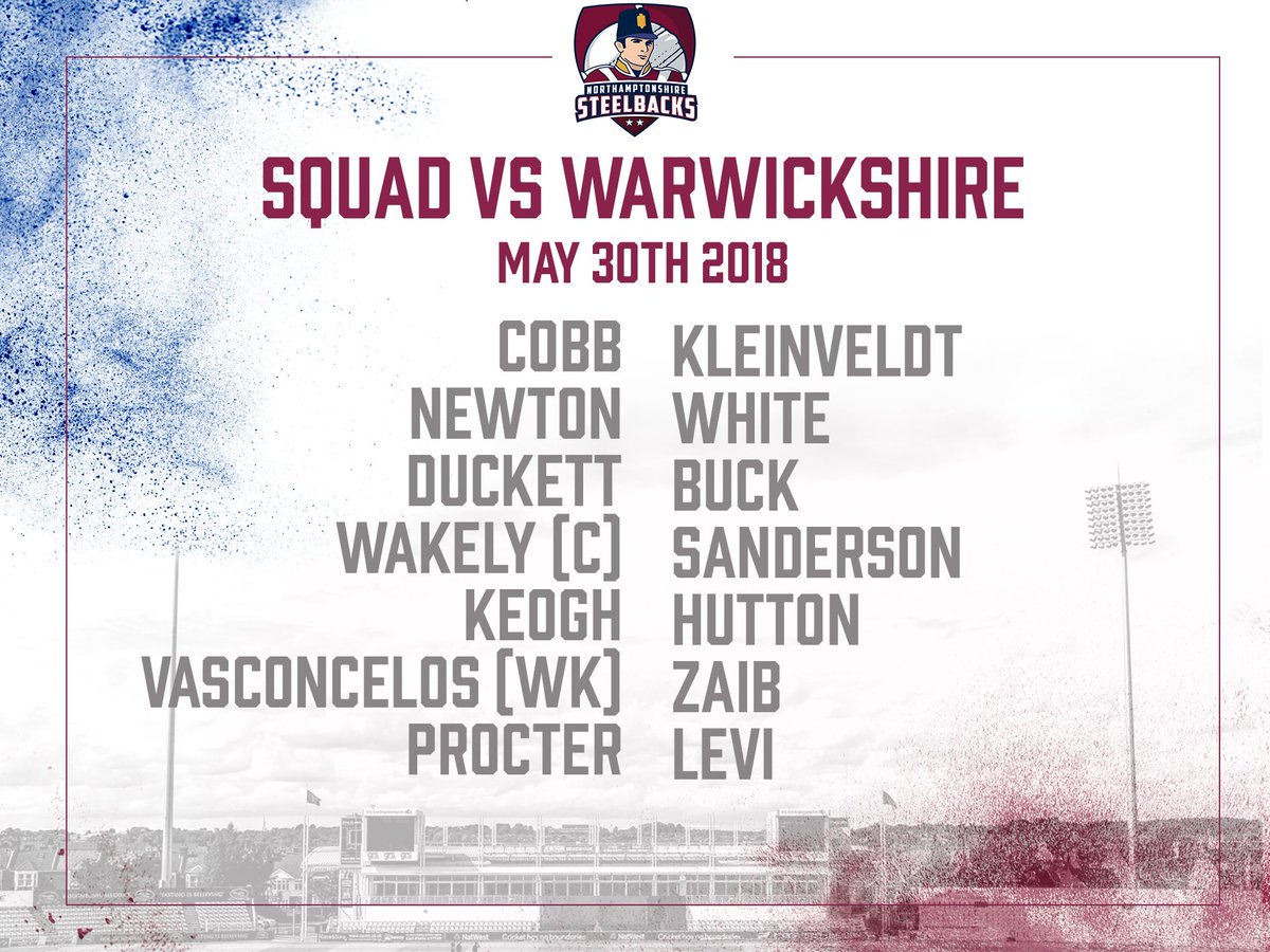 FantasyCricTeam's tweet photo. Warwickshire vs Northamptonshire | WAS vs NOR | BOTH TEAM SQUAD
Team Will Posted Around 3 PM
#WASvsNOR #NORvsWAS #WASvNOr #NORvWAS #DREAM11
#FantasyCricketExpert #FantasyCricketGuru #RoyalLondonOneDayCup #RoyalLondonCup #RLODC #EnglishOddCup #Follow , #Retweet and #Like https://t.co/bZ0qWymH8k