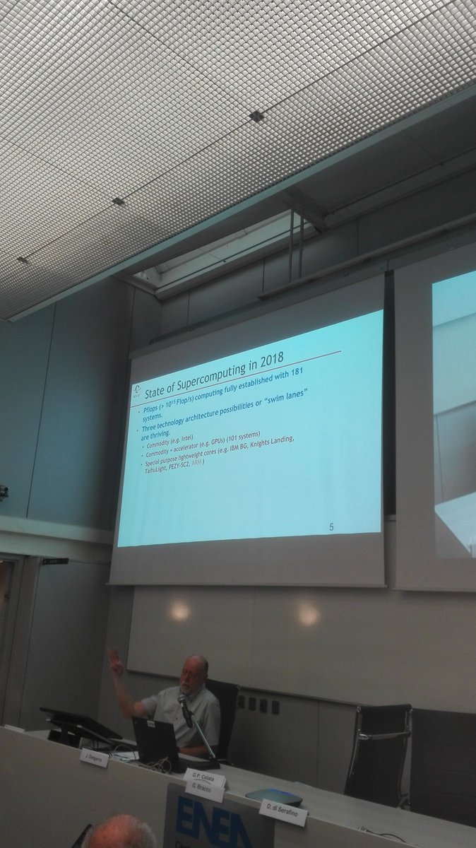 ENEAOfficial's tweet image. #jackdongarra, il maggiore esperto di #supercomputing al mondo, all'inaugurazione di #cresco6 all'Enea di Portici con @Eniday @Avio_Group @regionecampania
