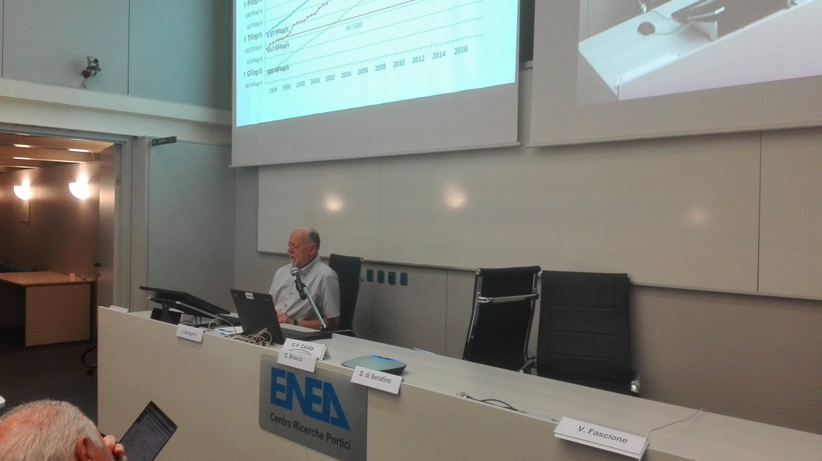 ENEAOfficial's tweet image. #jackdongarra, il maggiore esperto di #supercomputing al mondo, all'inaugurazione di #cresco6 all'Enea di Portici con @Eniday @Avio_Group @regionecampania