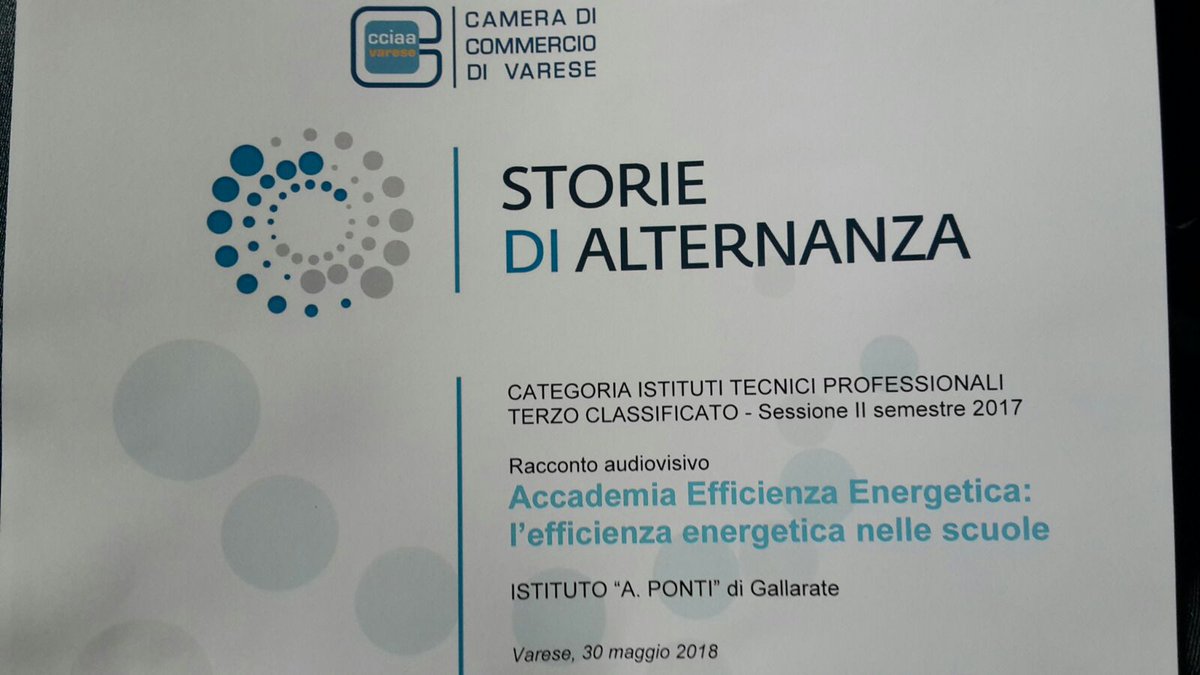 aperru1's tweet photo. Storie di Alternanza - @SchneiderItalia #isponti #gallarate https://t.co/AbN8F4dpki
