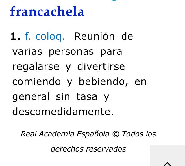laslemonredes's tweet photo. Amantes de esta #PalabraDelDía y de su definición en la @RAEinforma:

Francachela https://t.co/wvHbbucwwR