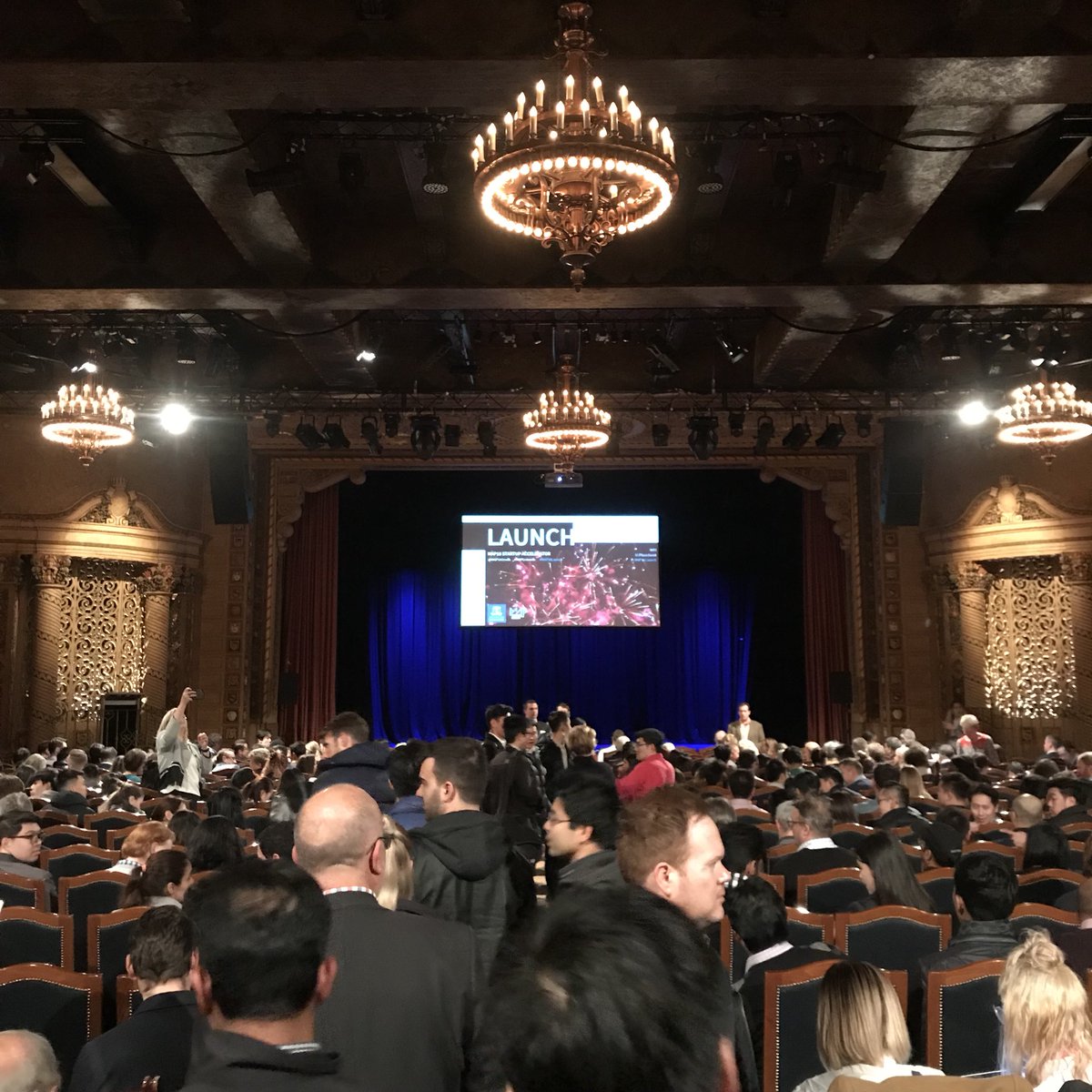 GetFirstStep's tweet image. We’re on! Good luck to all the startups pitching at #MAP18Launch