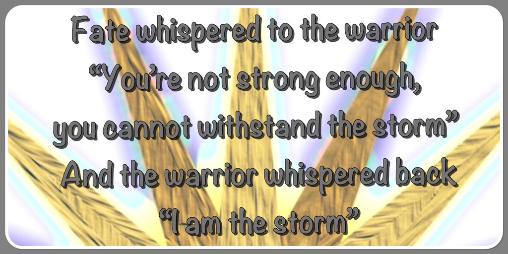 LAnamchara's tweet photo. #iamthestorm #believe #belief #lifewithintention #strength#live #heartsong #heartbeat #life #spirituality #spiritualjourney #courage #courageousheart #fate #destiny #journey #spiritualgrowth https://t.co/37j6cj97DA