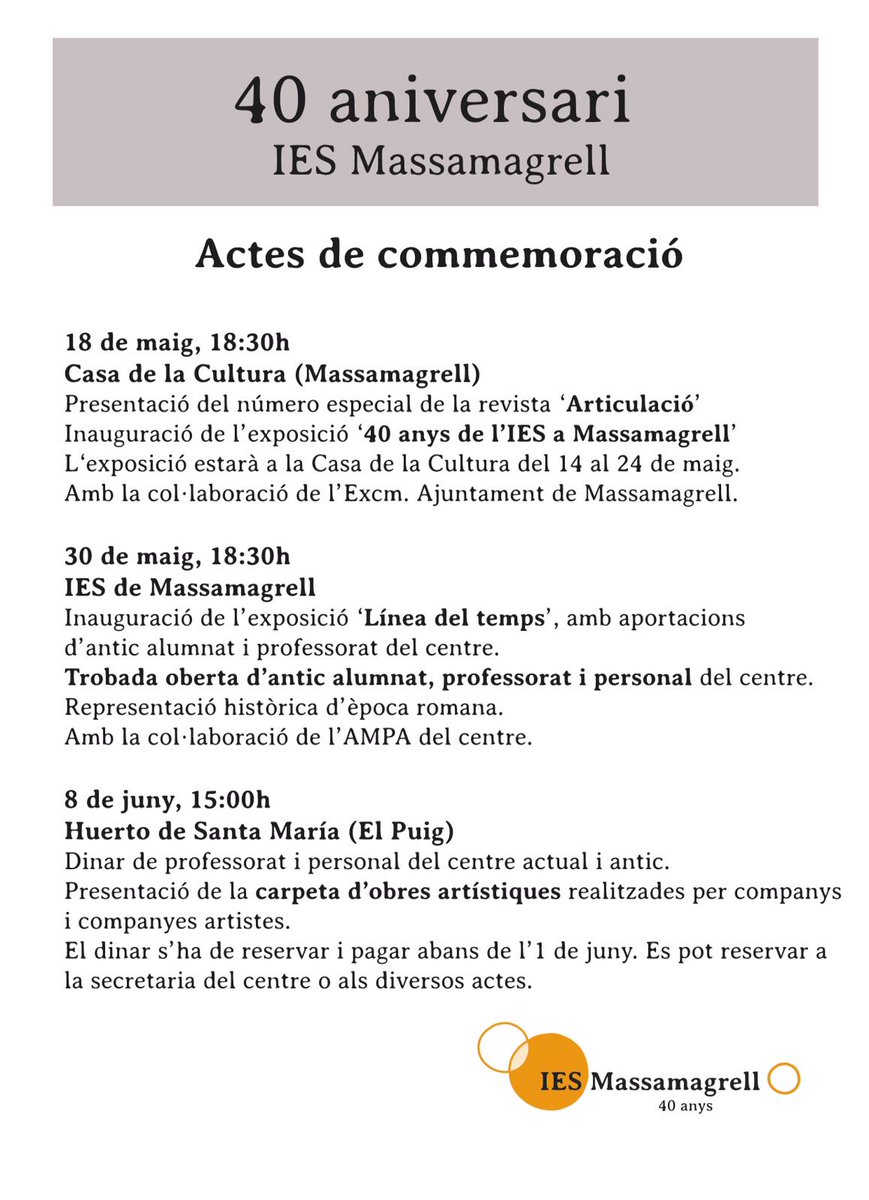 Ajuntament de Massamagrell tweet media