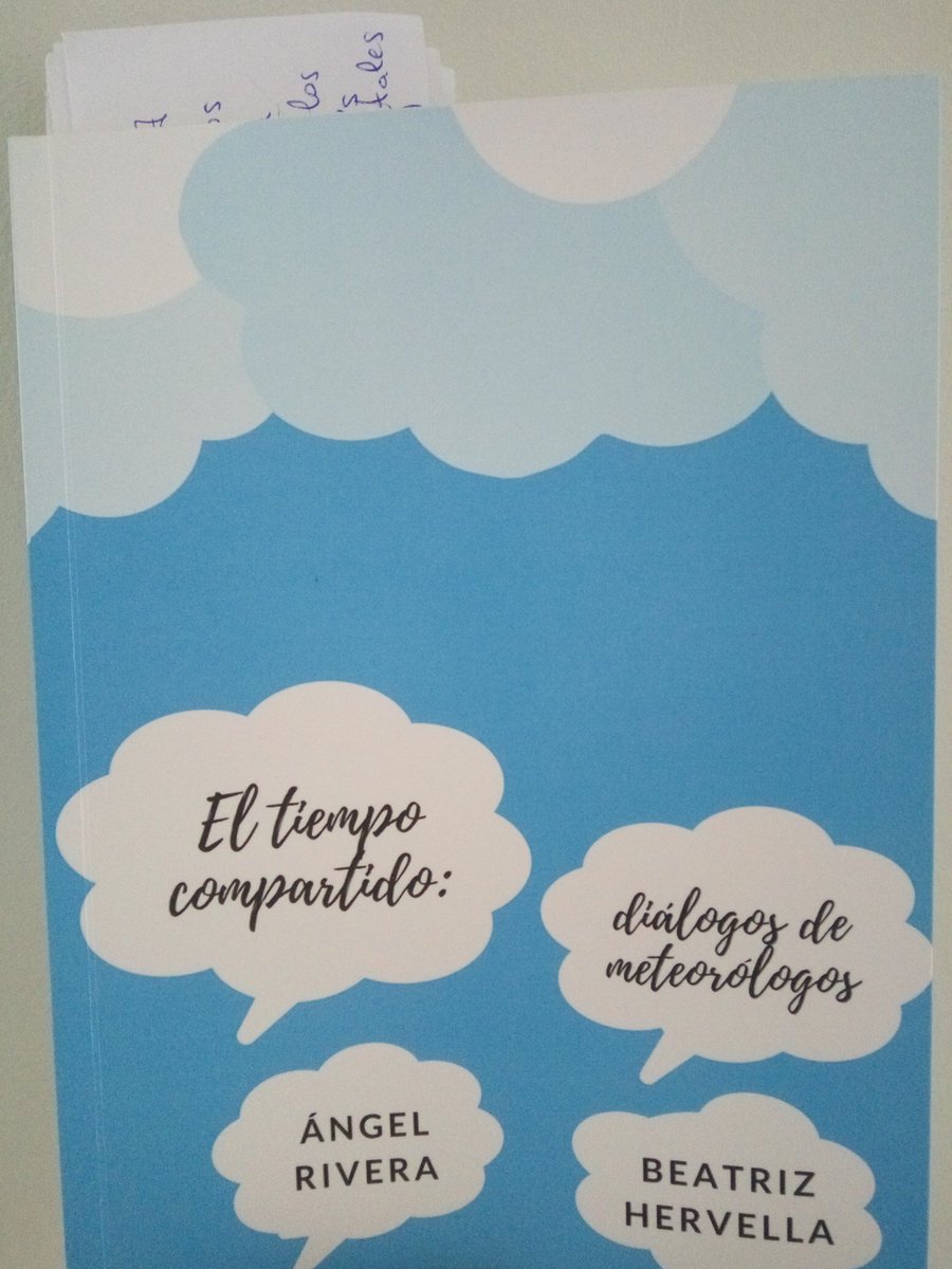 4gotas_com's tweet photo. Picheleiros... Esta tarde, a las 19:30 en el Café Airas Nunes (Rúa do Vilar, 17) tenéis una cita.
@BeaHervella y @angel_rivera8 presentan su libro. 
#ElTiempoCompartido es un diálogo super entretenido entre 2 cracks de la meteorología.
Puedes comprarlo en
https://t.co/akQIyH4fa0 https://t.co/bdiaRSf2Ct