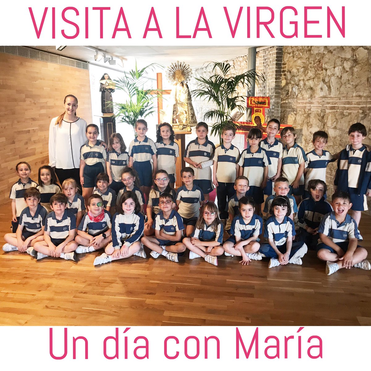 profecrisICM's tweet photo. Celebrando un día con María ❤️ #primero #undíaconMaría #díaespecial @colegioicm https://t.co/5IzxwOuqRb
