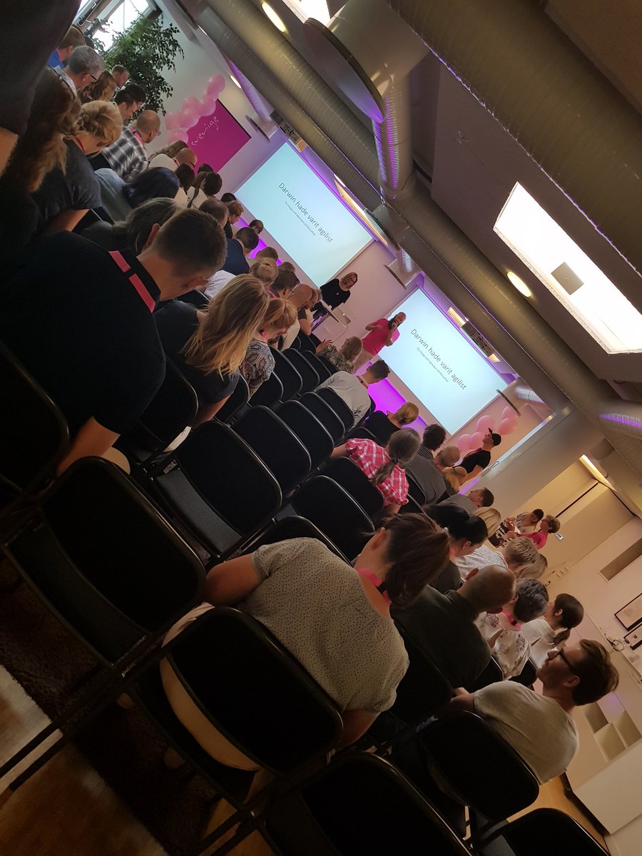 WiklundTommy's tweet photo. Mitt första! #agilasverige2018 https://t.co/0dv5Wn6mIA