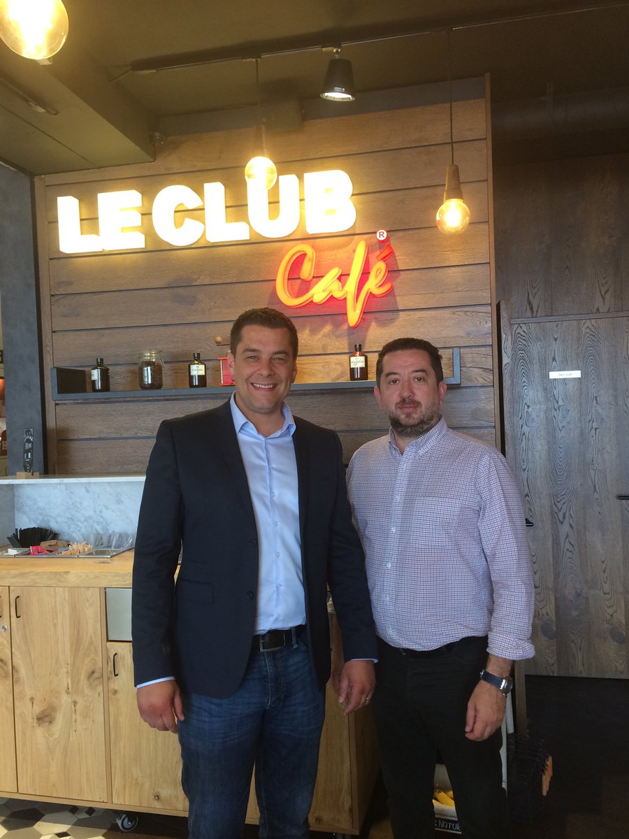#Snacking. Visite à #Lille du flagship Le Club Café du groupe <a href="/leclubcafe/">LE CLUB</a> , en compagnie de Nicolas Mouche le directeur réseau @sandwichshows <a href="/Franchise_Expo/">Franchise Expo Paris</a> <a href="/FranchiseObs/">Obsfranchise</a> <a href="/leadersclubfr/">Leaders Club France</a>