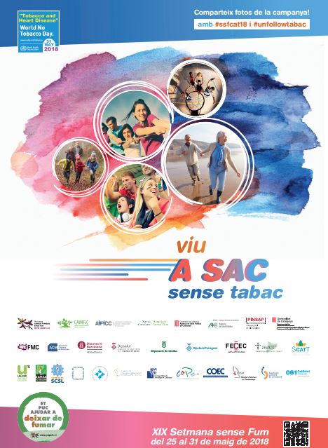 eapcubellescun's tweet photo. "Viu a sac sense tabac"
Seguim amb bon ritme a #CAPcubelles i #CAPcunit l'activitat de promoció de la deshabituació tabàquica i els consells de salut en el marc de la setmana sense fum.
#ssfcat18 #unfollowtabac https://t.co/ALL9acBW6G