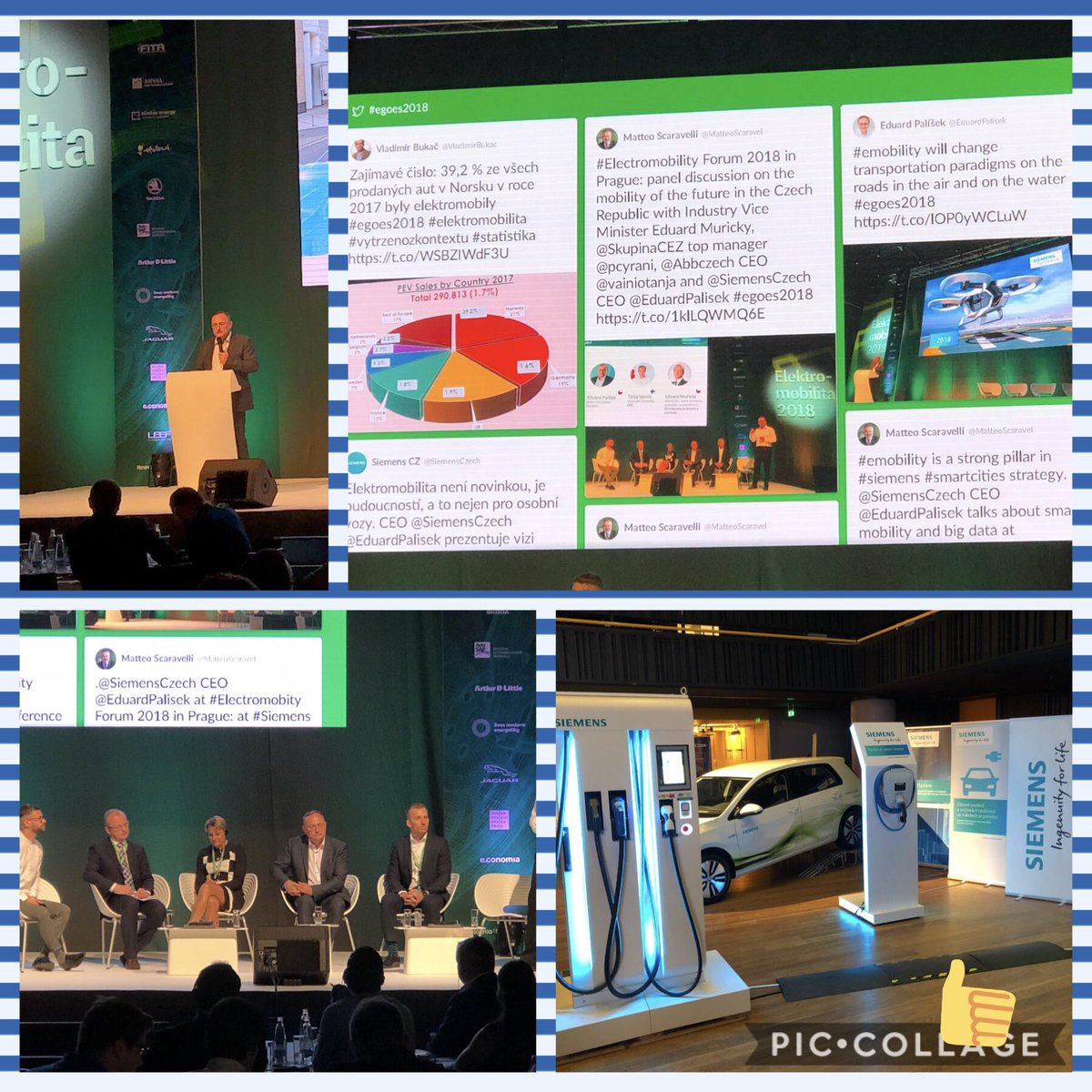 Visibility of SIEMENS at conference Elektromobilita 2018 is awesome! Booth, presentation, social media... #egoes2018  @MatteoScaravel <a href="/KatPistorova/">Kateřina Pištorová</a> <a href="/VladimirBukac/">Vladimír Bukač</a> <a href="/EduardPalisek/">Eduard Palíšek</a>