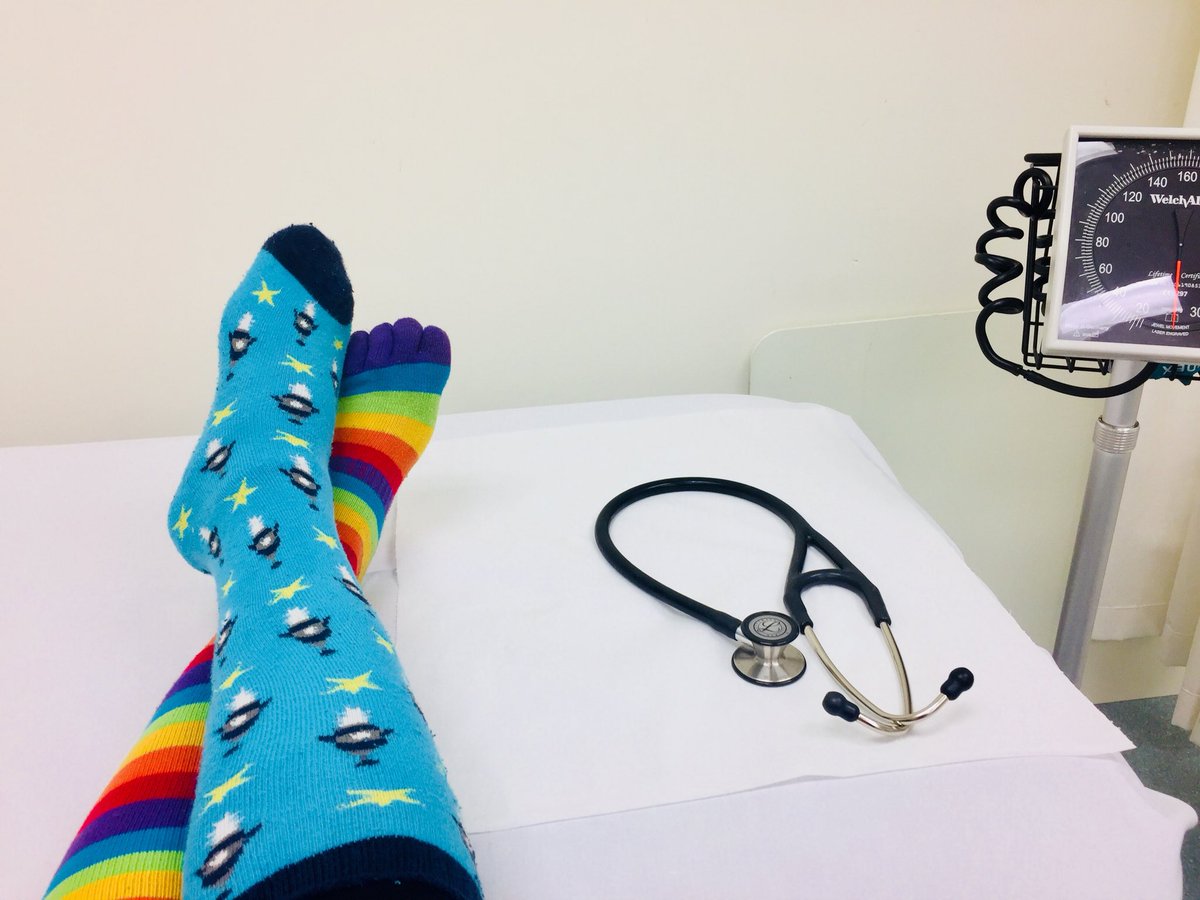 madelaideuk's tweet photo. @DrEricLevi I should try and put my feet up more often #SelfCareForDoctors #crazysocks4docs #DoctorsMentalHealth https://t.co/zu81wOMTYS