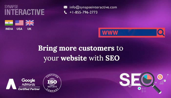 Get ahead of your competitors with outstanding SEO services from the experts at SynapseInteractive  a globally recognized and highly sought after search engine optimization company. Contact us now! #SEO