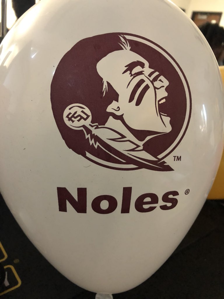 CoachCWheeler's tweet image. Where else does an AICE prank on @knightlovinlife turn into an impromptu going away party? There are balloons everywhere! #TheCastle #OakleafBuilt