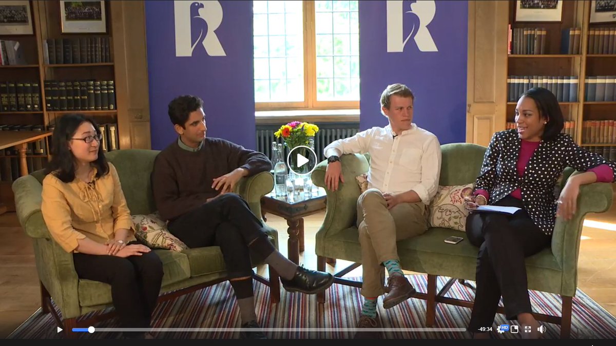 Make sure to watch our Q&amp;A video sessions with current #RhodesScholars, hosted by the Dean of Scholarships. Some great insights and information about the Scholarship as well as reasons to consider applying! 
Q&amp;A 1: htl.li/li2p30kfJJW 
Q&amp;A 2: htl.li/jbgB30kfJNW