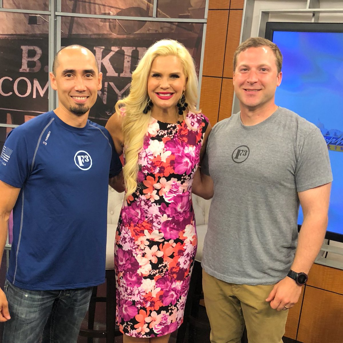 AmySperopTV's tweet photo. #LML F3 hits the 901, Fitness, faith &amp; fellowship, see how this amazing program is helping build bonds in our community now https://t.co/6q4Z2BHCVY