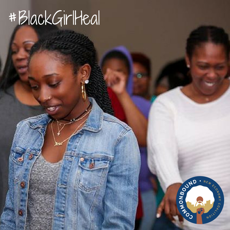NewEconomics's tweet photo. Join #BlackGirlHeal STL in a sacred space filled with dance, poetry, and tools to assist in mastering self and obtaining balance. Special workshop at #CommonBound2018, limited space available: https://t.co/CZmTsfd6SG

**Please note: You must identify as a black woman to attend.** https://t.co/tLeBDteKaT