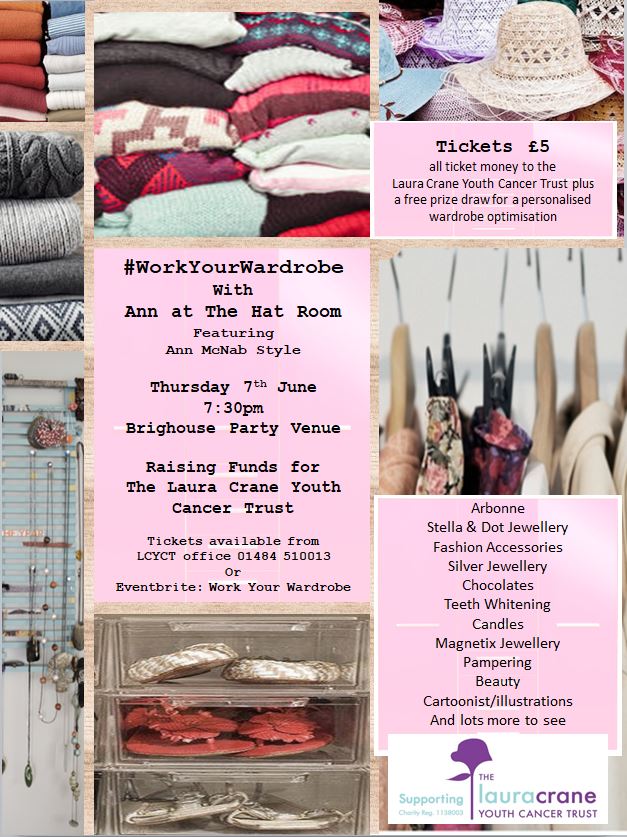 projectyouthcan's tweet photo. Shake off those Monday blues and give yourself something to look forward to; book your ticket now for the #WorkYourWardrobe event this Thursday evening at 7pm in Brighouse with Ann from The Hat Room
https://t.co/RvuOg2Z9ss https://t.co/wOZMq4abOw