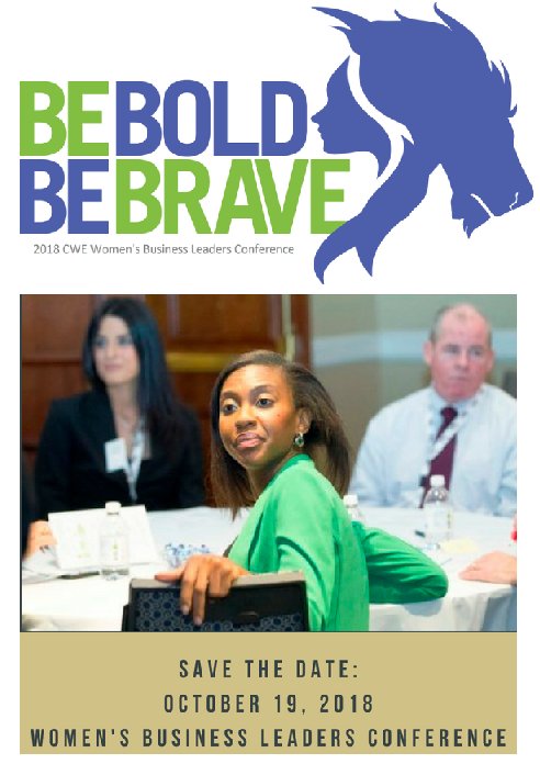 CWEtalk's tweet photo. CWE is excited to announce the official date for this year's Women's Business Leaders Conference: Octobober 19, 2018!!! The event will take place at the Sheraton Hotel in Framingham, MA from 8:00 AM - 4:00 PM.
Click here for more information: https://t.co/k7DzbuSMKJ https://t.co/oQ9SUxb0hV