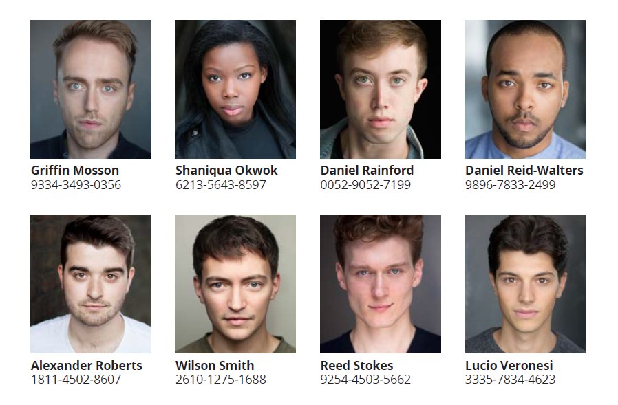 CSSDLondon's tweet photo. Meet the @CSSDActing students performing in The Rimers of Eldritch next week. Tickets £10, £5 conc >> https://t.co/ylYQfTgTq5 https://t.co/6ryQSRVkF3