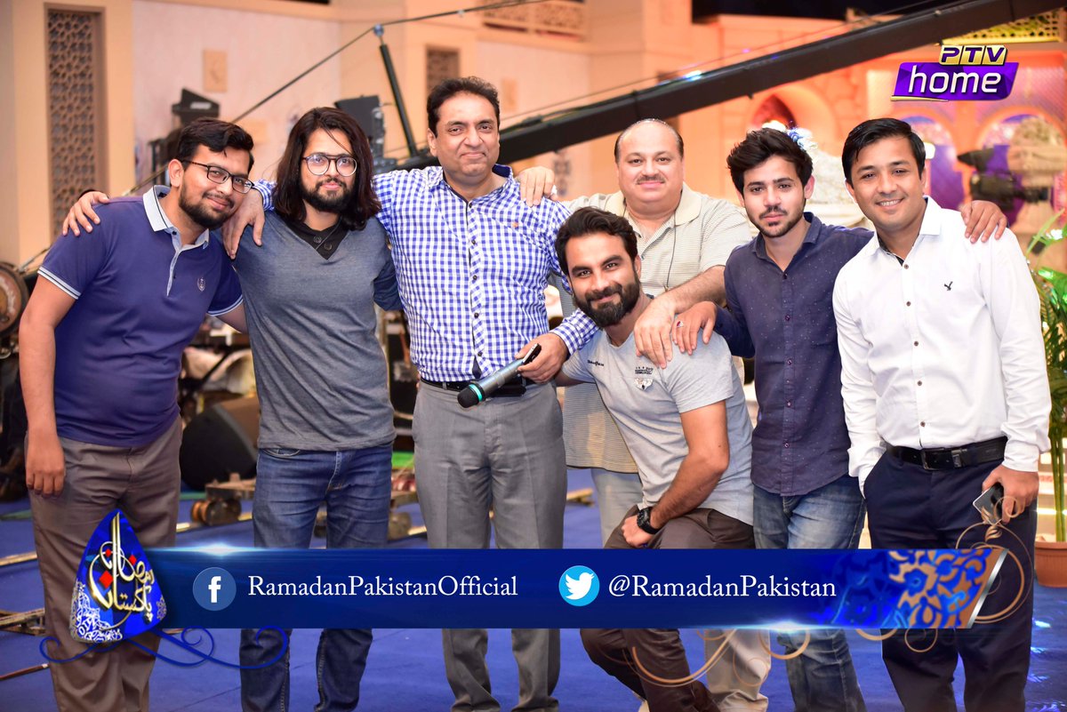 RamadanPakistan's tweet photo. 14TH AFTARI SPECIAL RAMADAN PAKISTAN TRANSMISSION

#PTVHOME
#PTVSPORTS
#PTVNEWS
#RAMADANPAKISTAN , #RAMADANPAKISTAN2018 , #RAMZANPAKISTAN #ZAHRAABBAS 
#JUGGUNKAZIM #AHSANKHAN #JUGGUN

FACEBOOK LINK: https://t.co/5iFJIRn0OR https://t.co/f4a0Y5VQwF