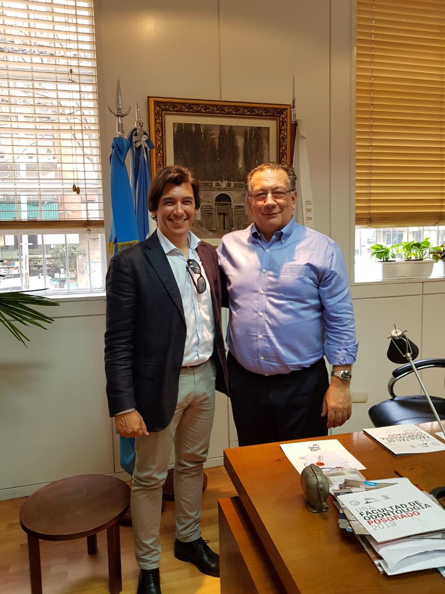 IOISA2181's tweet photo. #Hoy Reunidos con #MiguelRolo representante de #BienAire y con el Dr. Pablo Rodriguez decano de @odontoUBA
#IOISA #odontologia https://t.co/tIdzSTh1M3