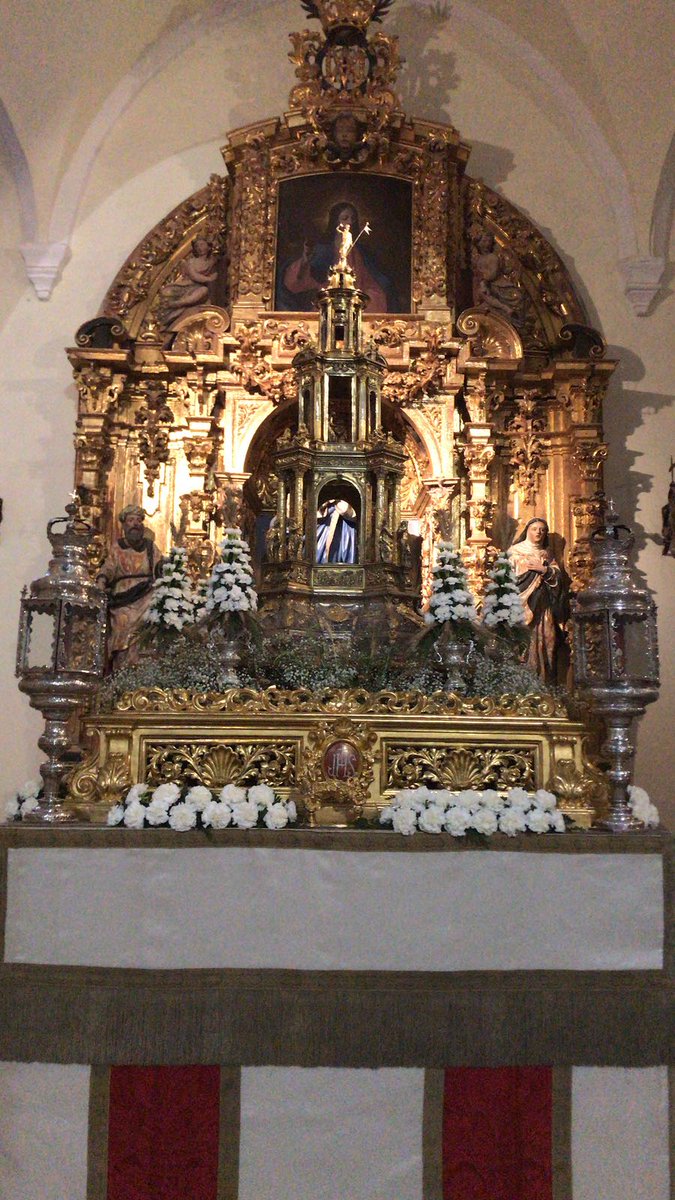 SacramentalSJ's tweet photo. Todo casi listo #Corpus2018 #CorpusMarchena #AlabadoSeaJesusSacramentado https://t.co/eZ5ClB7B47