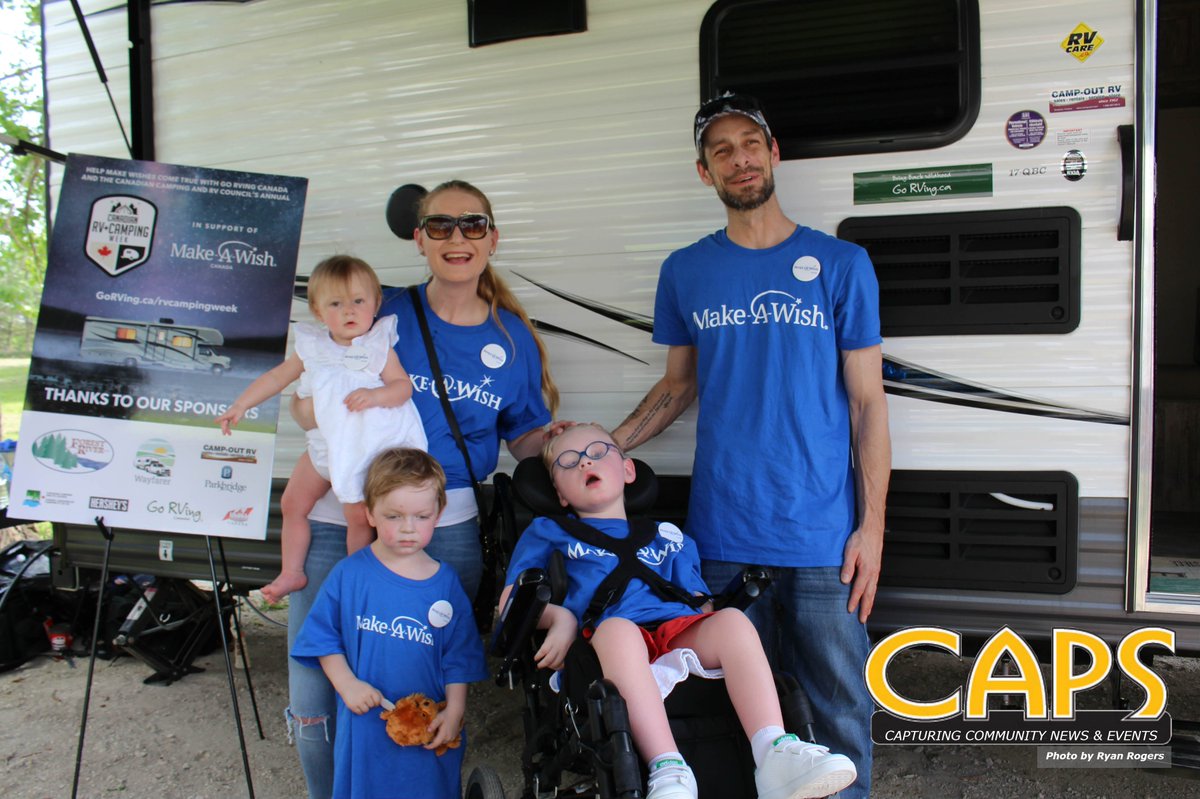 ForthWriteCAN's tweet photo. Make A Wish Canada delivered Atticus Porter, 6, his wish on May 26 at Goreski's Landing on #ScugogIsland. His wish was to have an RV to be able to go camping with his family. 
 
#caps @GoRVingCanada @MakeAWishCA https://t.co/PLIgMNKvXi