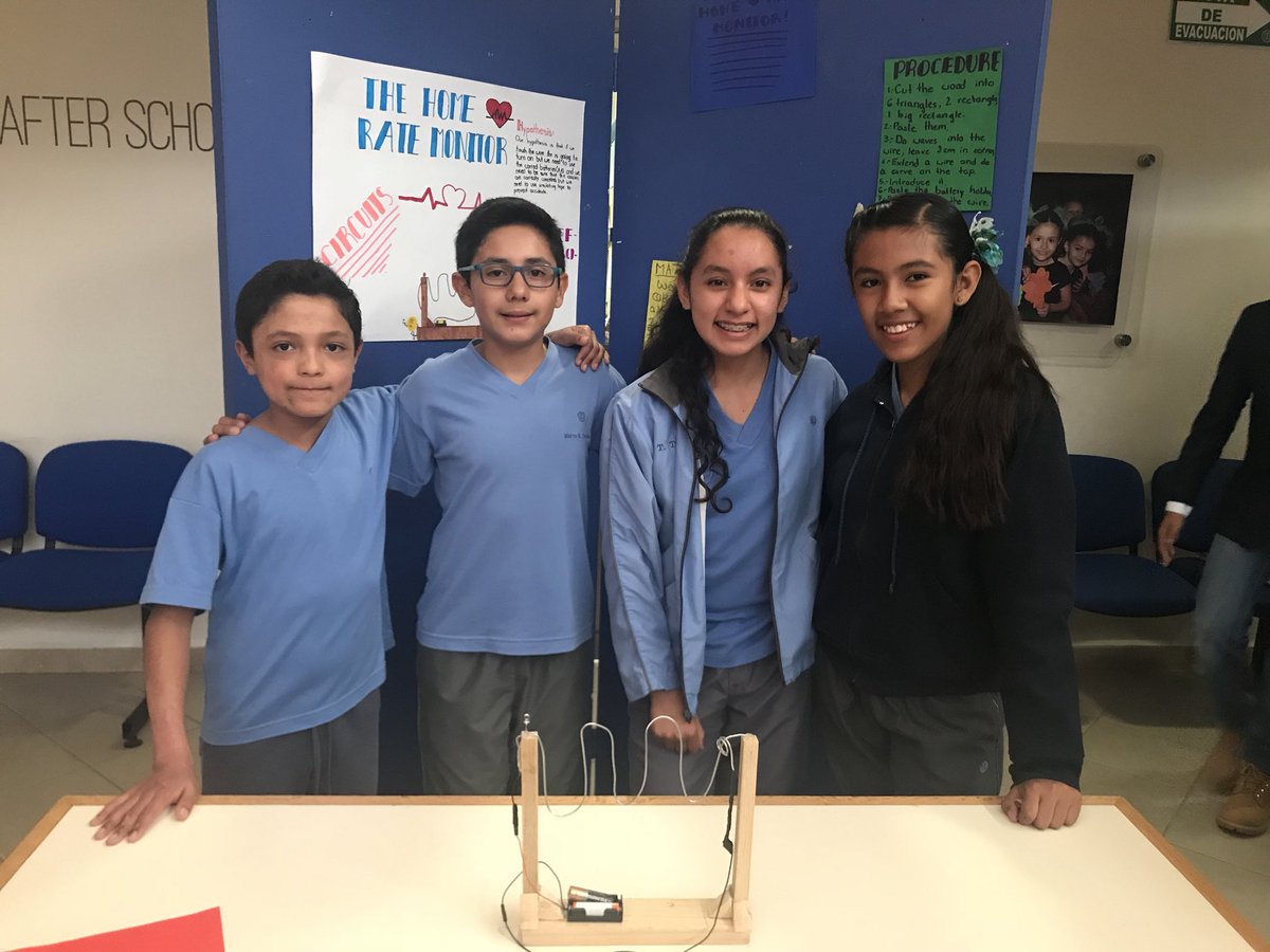 5Aonline's tweet photo. First  K-12 Science Fair at @ITJqro #STEM #deeperlearning #PBL https://t.co/0VTRyh5x9v