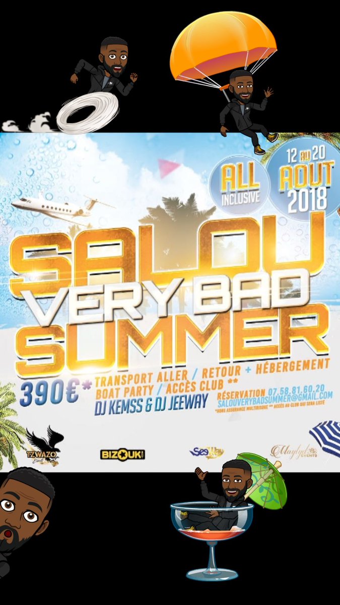 Ze_DeTeR's tweet photo. Salou Very Bad Summer l'Γ©tΓ© sera chaaaaaaaaud π₯π₯ββππββ #AllInclusive #DjKemss #DjJeeway #Seeway #Tiwazo #Bizouk #Maytydevents https://t.co/J9N7KoMAAp