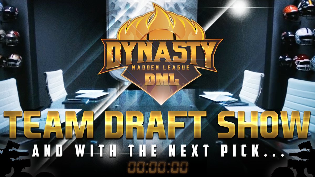 DaDYNASTYCFM's tweet photo. Da Dynasty Gold edition Madden19 Team Draft goes down 7/28/18. We have made even more improvements to the most interactive draft board around. #GetYoPopCorn Ready for us.... @leaguecrawler https://t.co/KosRSQt0pR