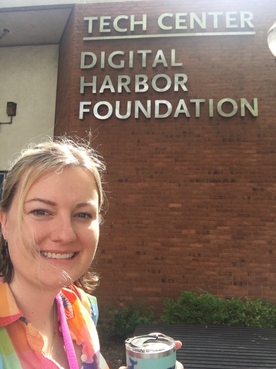 hamill_katie's tweet photo. In my neighborhood today for #Make4Edu #fedhill #making #walktowork @DHFBaltimore @BCPSmakes @bcps_dlu https://t.co/WQ44OWMVcb