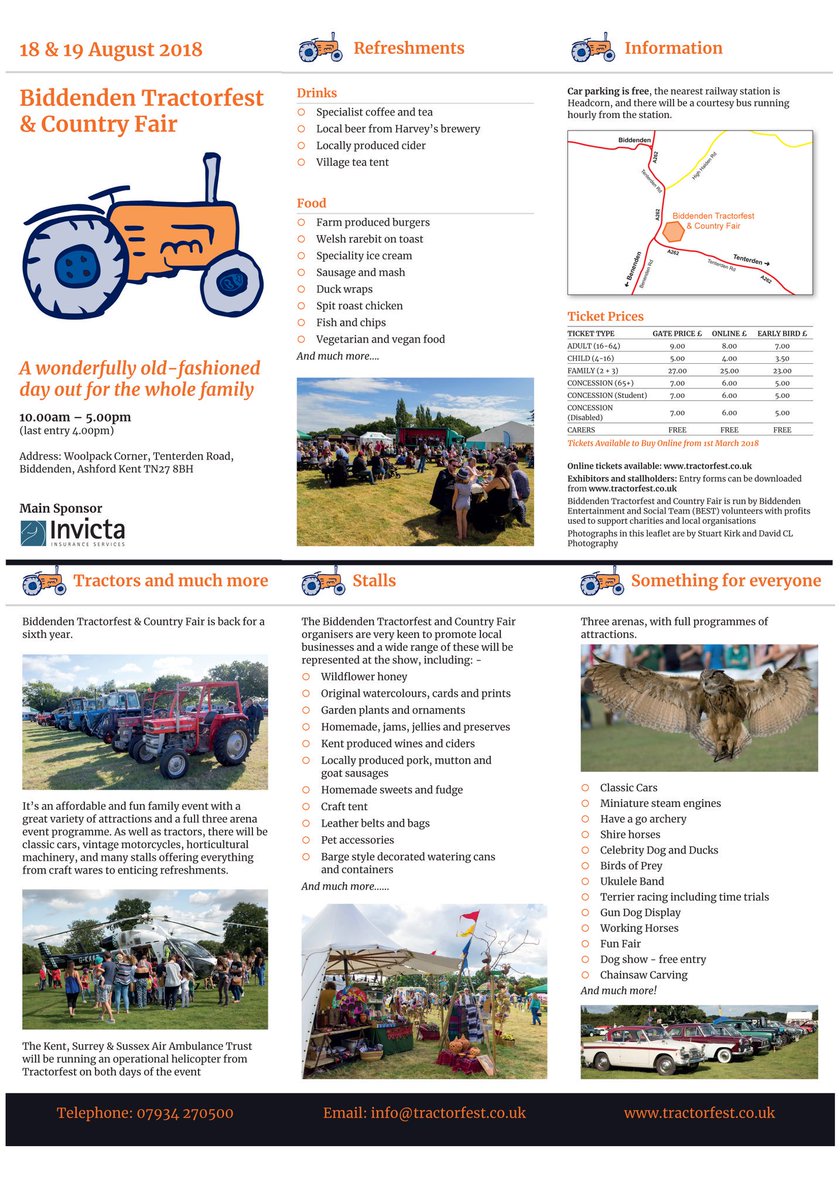 Tractorfest's tweet photo. It would be great if you are able to  RT Thank you
@kentlife https://t.co/78qNGzB4SE