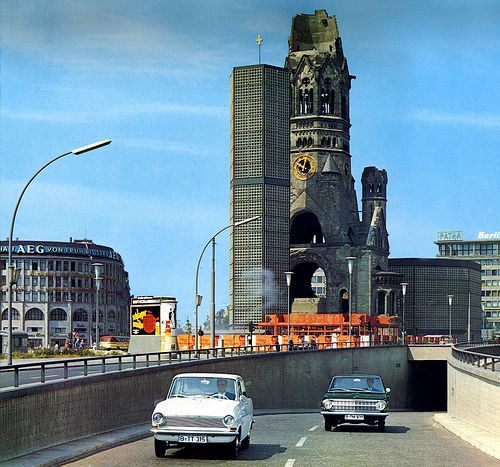 Berlin. 1964. #Berlin #Kudamm