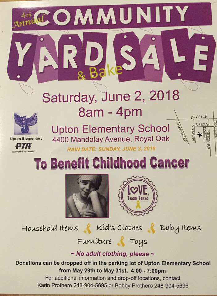 anne_pereira's tweet photo. @royaloakmi @KarinProthero @Kidskickcancer @kellywadle #fundraising #GarageSale https://t.co/8IHzXJ9PlE
